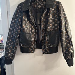 Printed Brown Jacket 