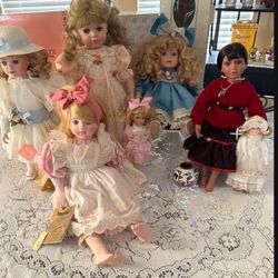 Porcelain Doll Collection