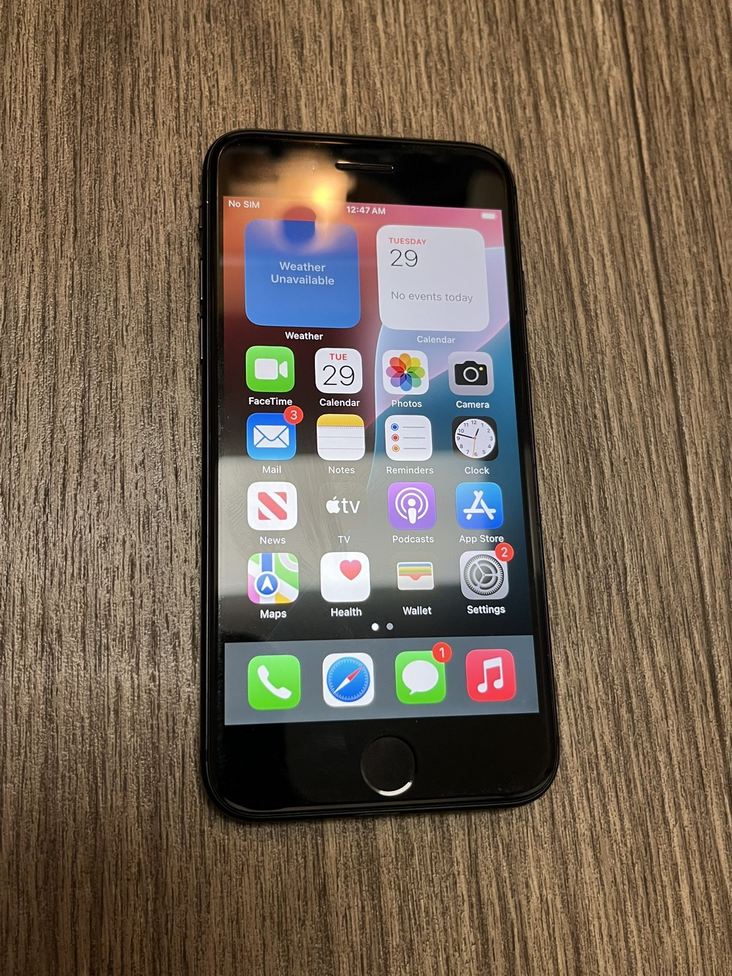 iPhone SE 2 UNLOCKED 64gb BLACK (INTERNATIONAL OK)