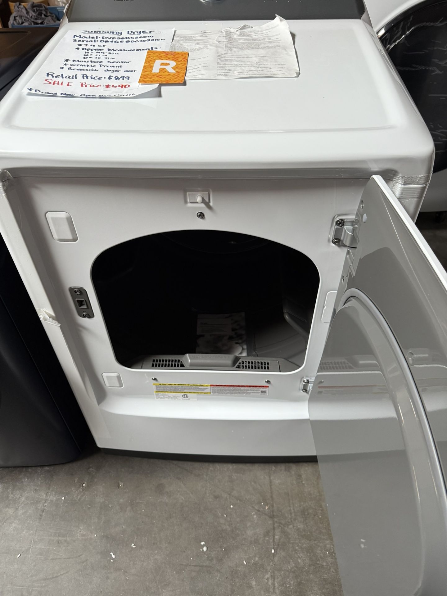 Samsung dryer Electric 80%off