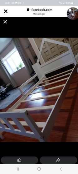 Kids Twin Size Bed Frame