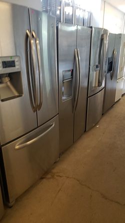 Stainless refrigerators