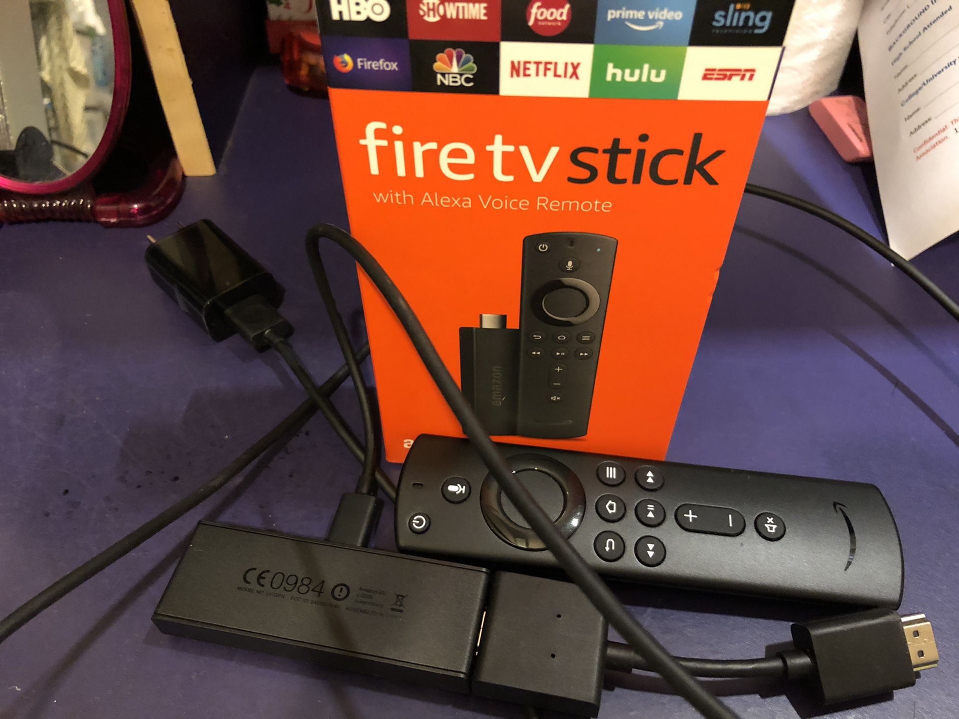 Fire tv Stick with Alexa Voice Remote