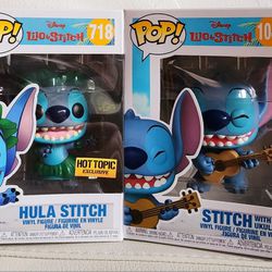 Funko Pop Disney Hula and Ukulele  Stitch 