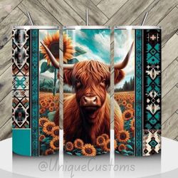Highland Cow 20oz Tumbler 