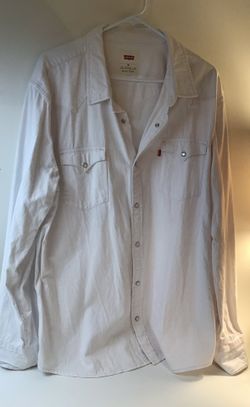 Levi’s men’s snap long sleeve size XL