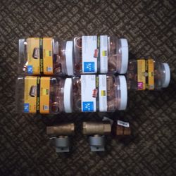 Plumbers propress couplings and propress cap