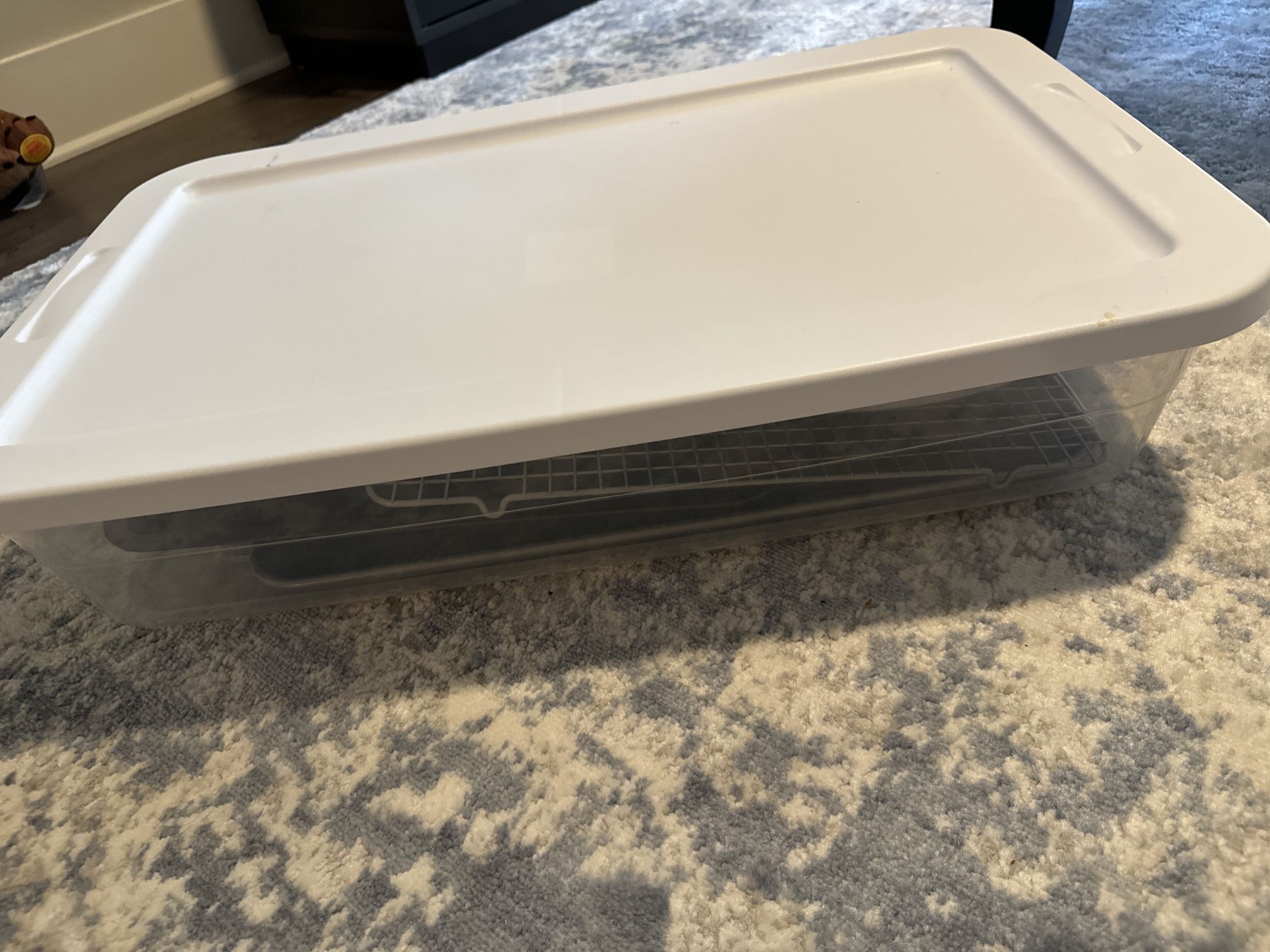 Plastic Storage Container With Lid