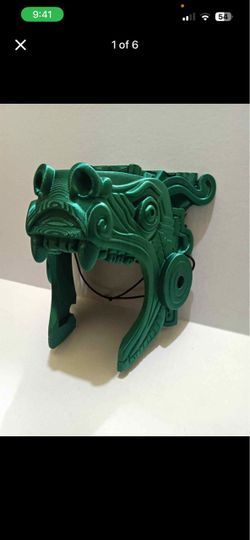 Aztec Quetzaquatl masker