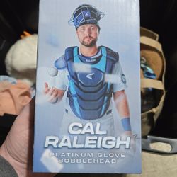 Cal Raleigh Platinum Glpve Bobblehead