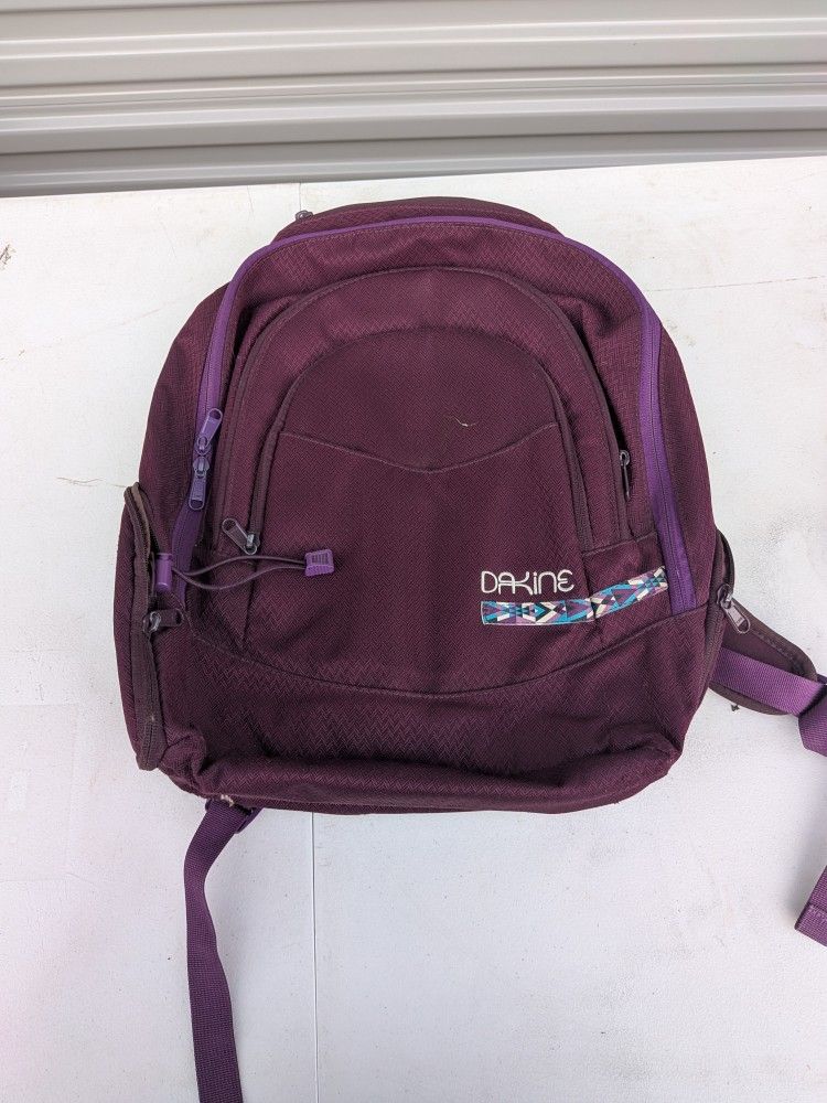 dakine womens backpack purple