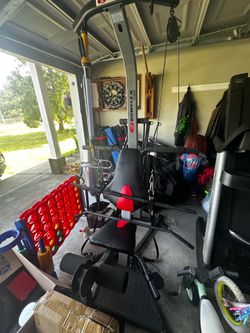 Bowflex in home Gym