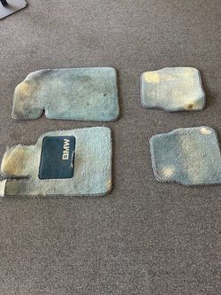 BMW e30 325 Car Floor Mats Set of 4