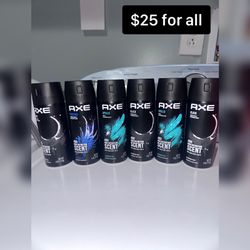 axe dry sprays