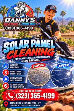 Solar panel cleaning