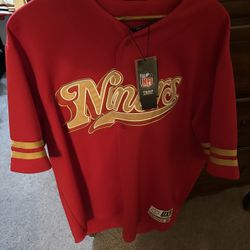 Born X Raised 49ers Baseball Jersey 2025 