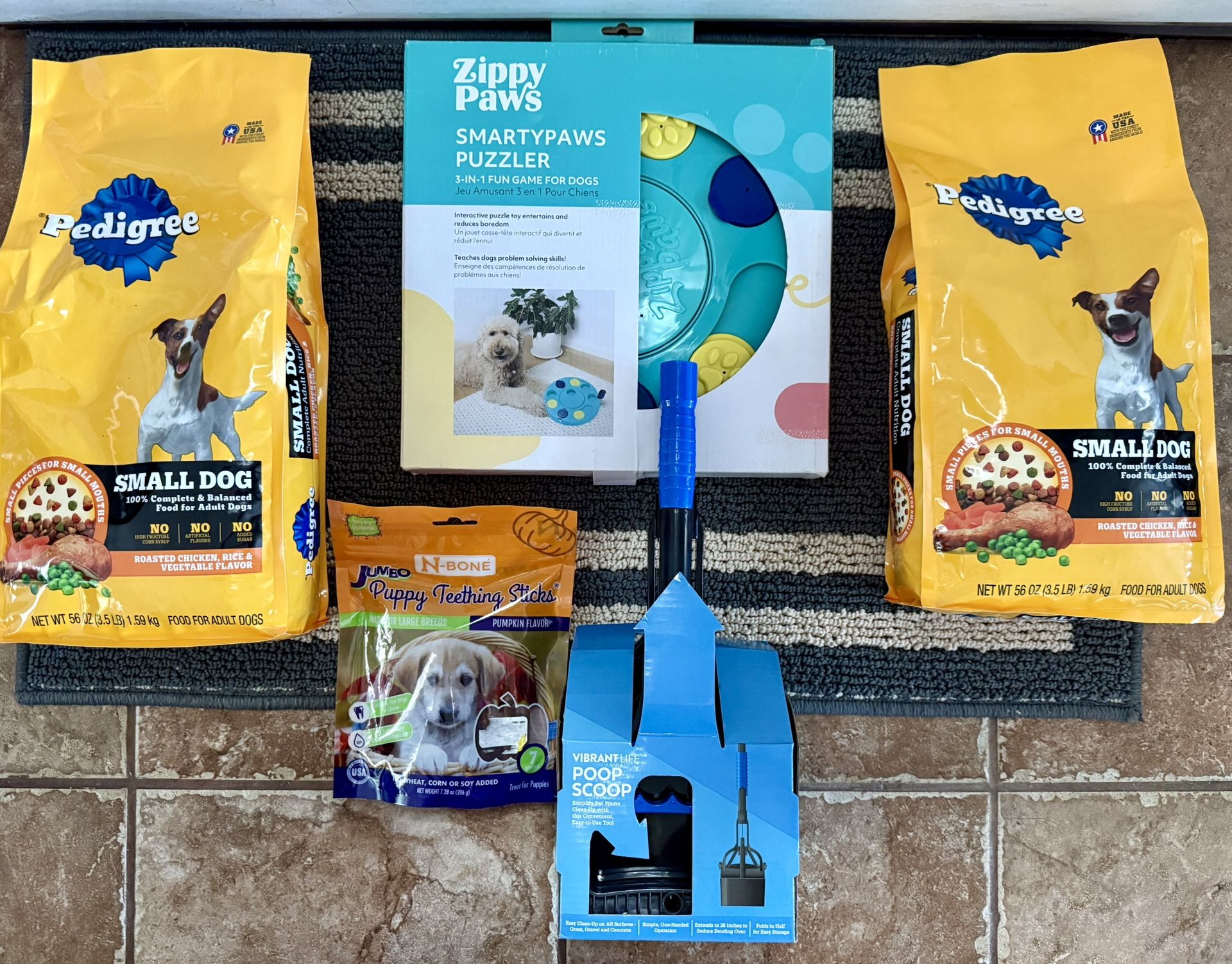 Dog Food + Supplies