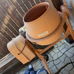 Cement Mixer $150 Firm 