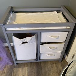 Baby Changing Table And 4Moms Rocker