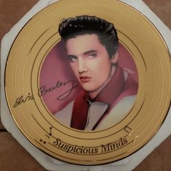 Elvis Pressley Plate