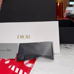 Christian Dior Sunglass Case  With Cloth