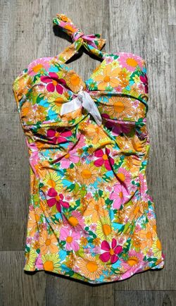 Unique VintageStyle: Retro-inspired One  piece Swimsuit 3x