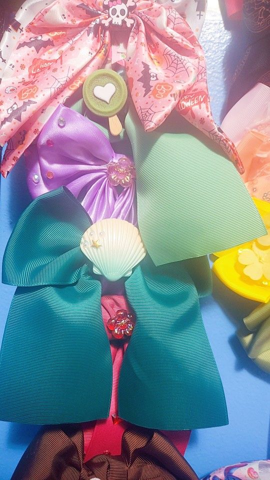 Moños Decorados Para Niña