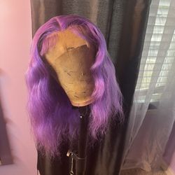 Custom Purple Wig 💜😍