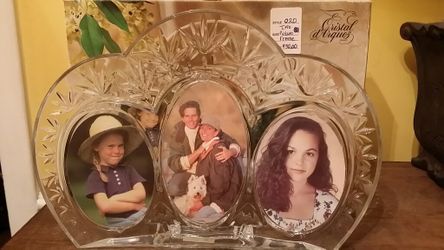 Crystal Trio Picture Frame