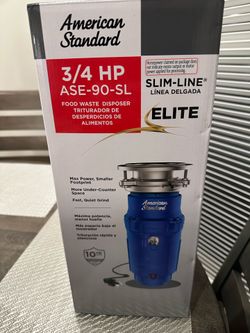 American Standard 3/4 HP Garbage Disposal