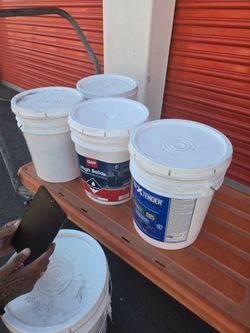 GAF High Solids Silicone Roof Coating Buckets