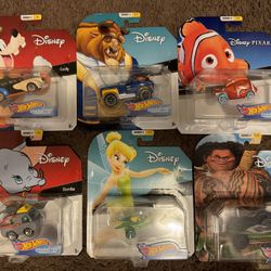 Disney Series 3 Hot Wheel Set 