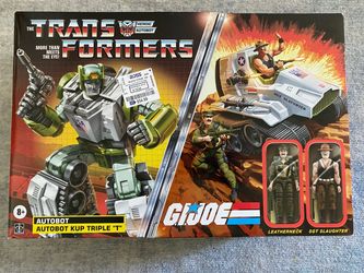 Transformers GI Joe Kup Triple T