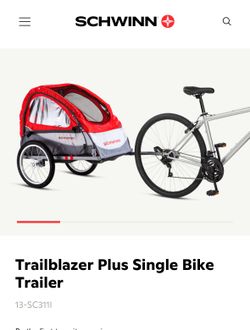 Schwinn Bicycle Bike Trailer NEW