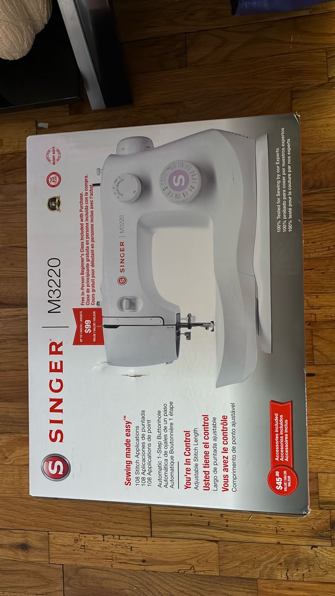 Singer Sewing Machine Never Opened