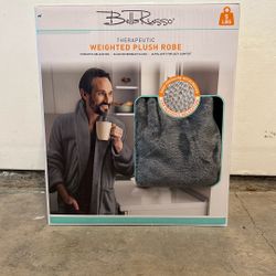 NEW weighted plush robe 
