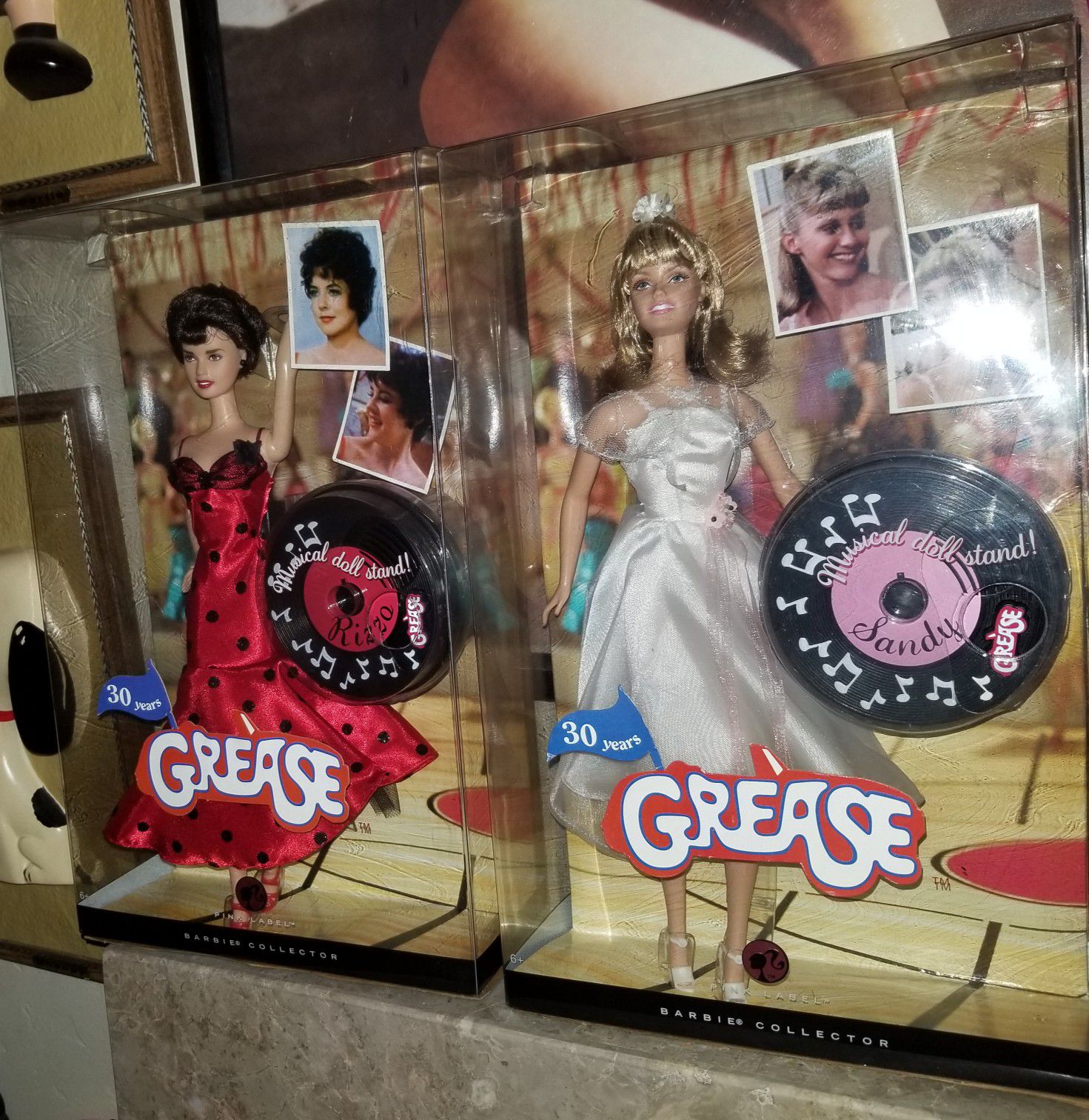Grease Barbie Dolls Sandy Rizzo Dance