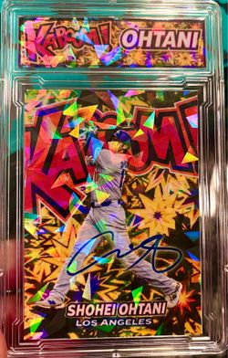 🔥🔥 Shohei Ohtani  CUSTOM Kaboom cards!