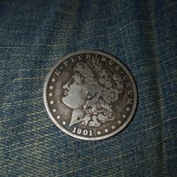 Morgan Silver Dollar 1901 O
