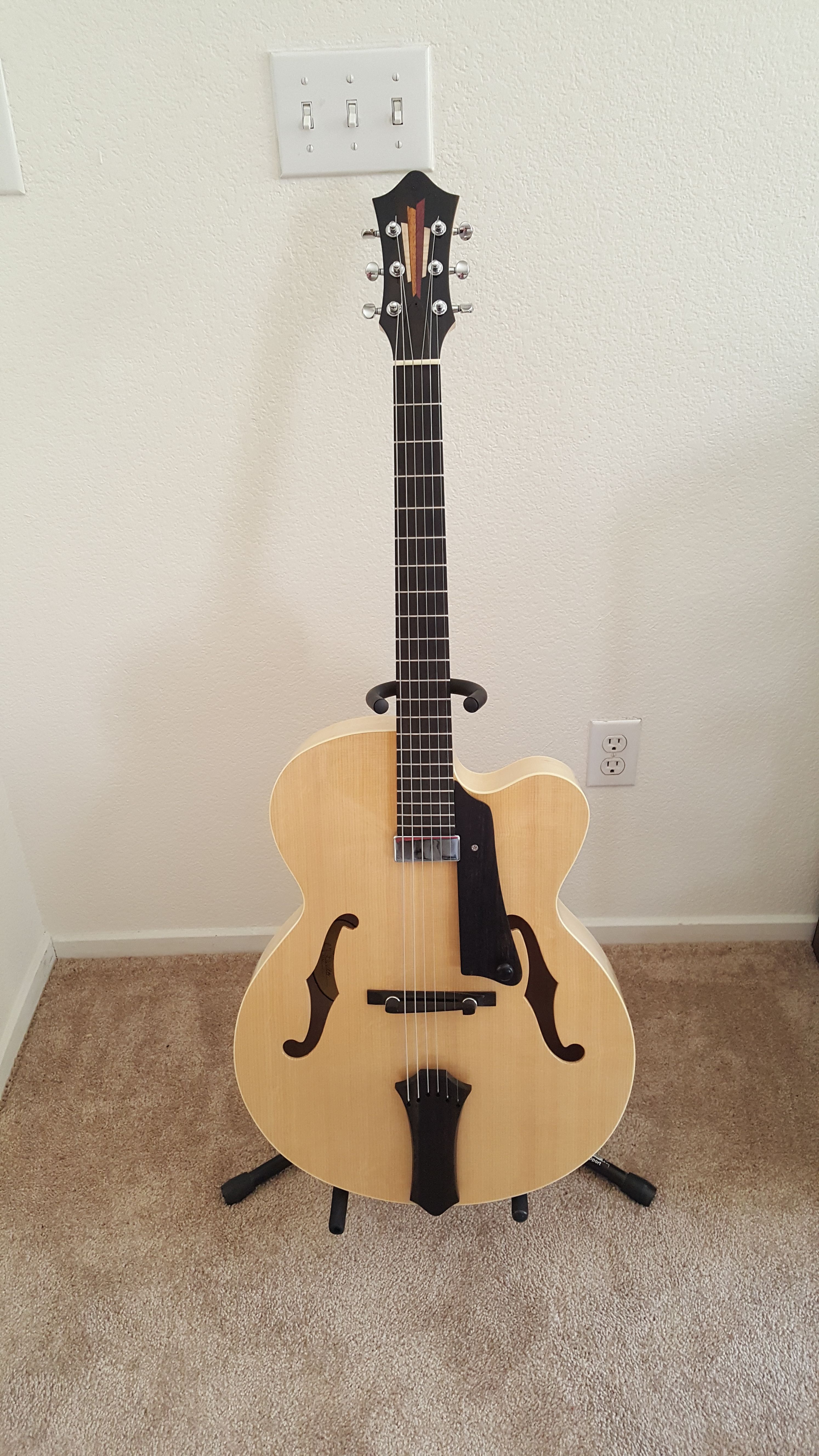 Galloup custom archtop guitar