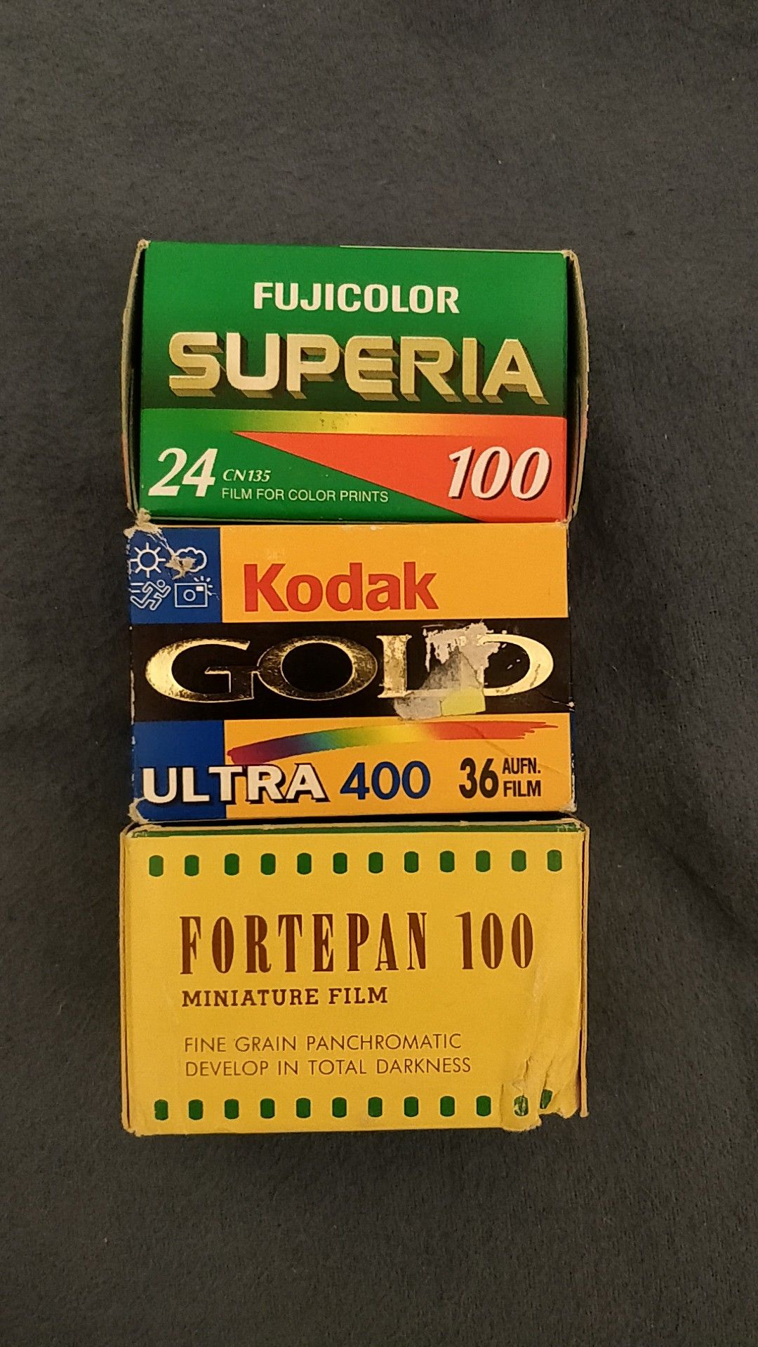 unopened expired camera film