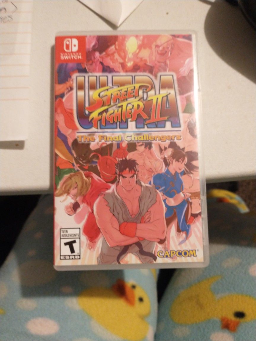 Ultra Street Fighter II The Final Challengers Nintendo Switch Game