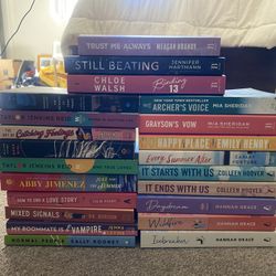 Romance/ YA Books $5 Each 