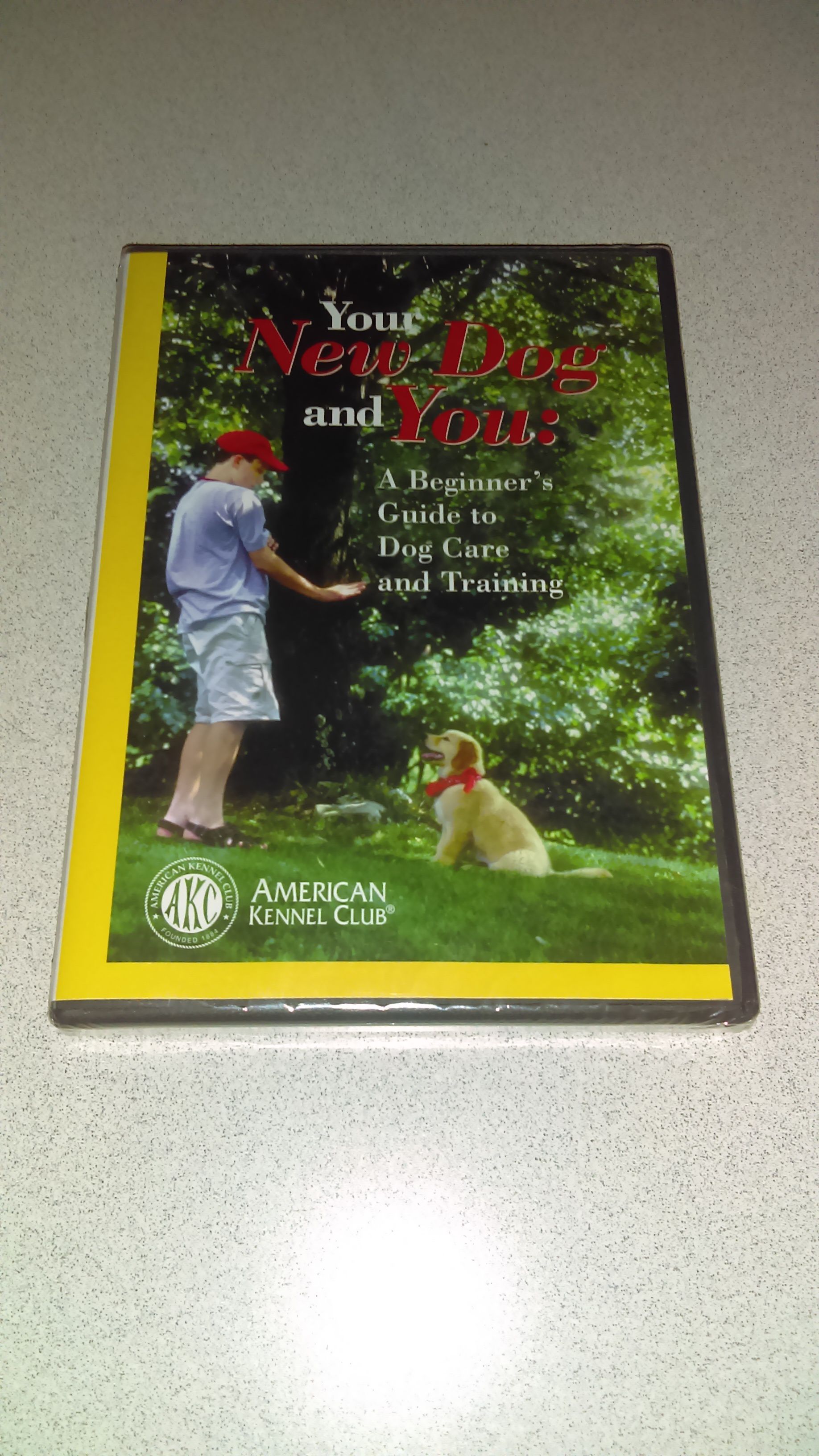 YOUR NEW DOG AND YOU DVD NEW FACTORY SEALED FROM AMERICAN KENNEL CLUB