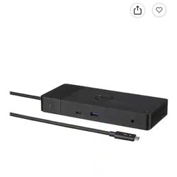 Dell - WD19TBS Thunderbolt 130w Power Delivery Docking Station, Black