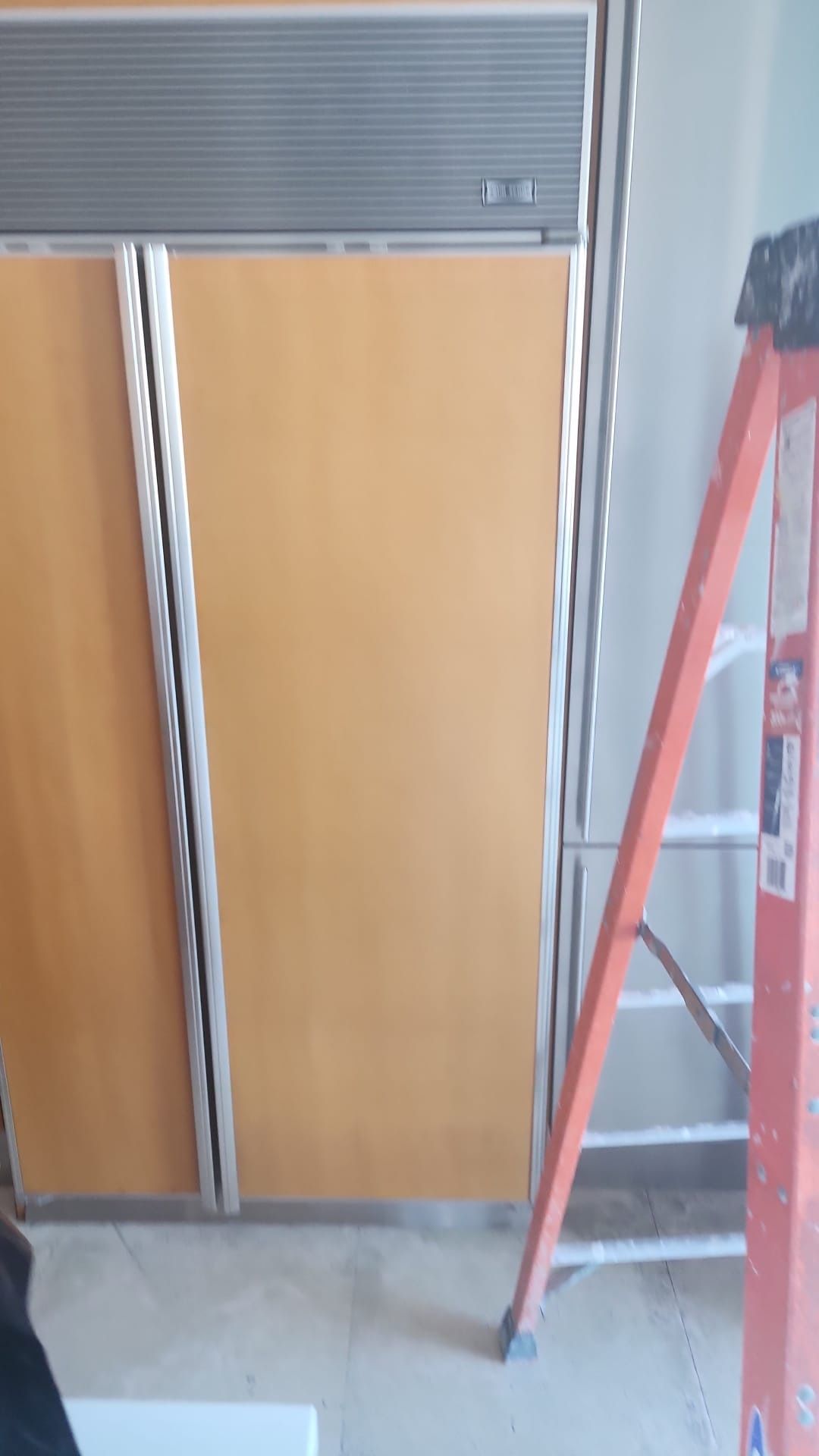 Sub-Zero 642/F 42" Side-by-Side Panel Ready Refrigerator