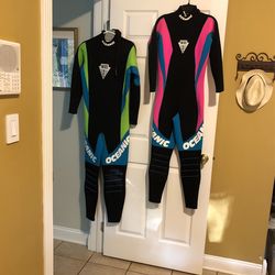 Oceanic Wet Suits 3mm Thickness 
