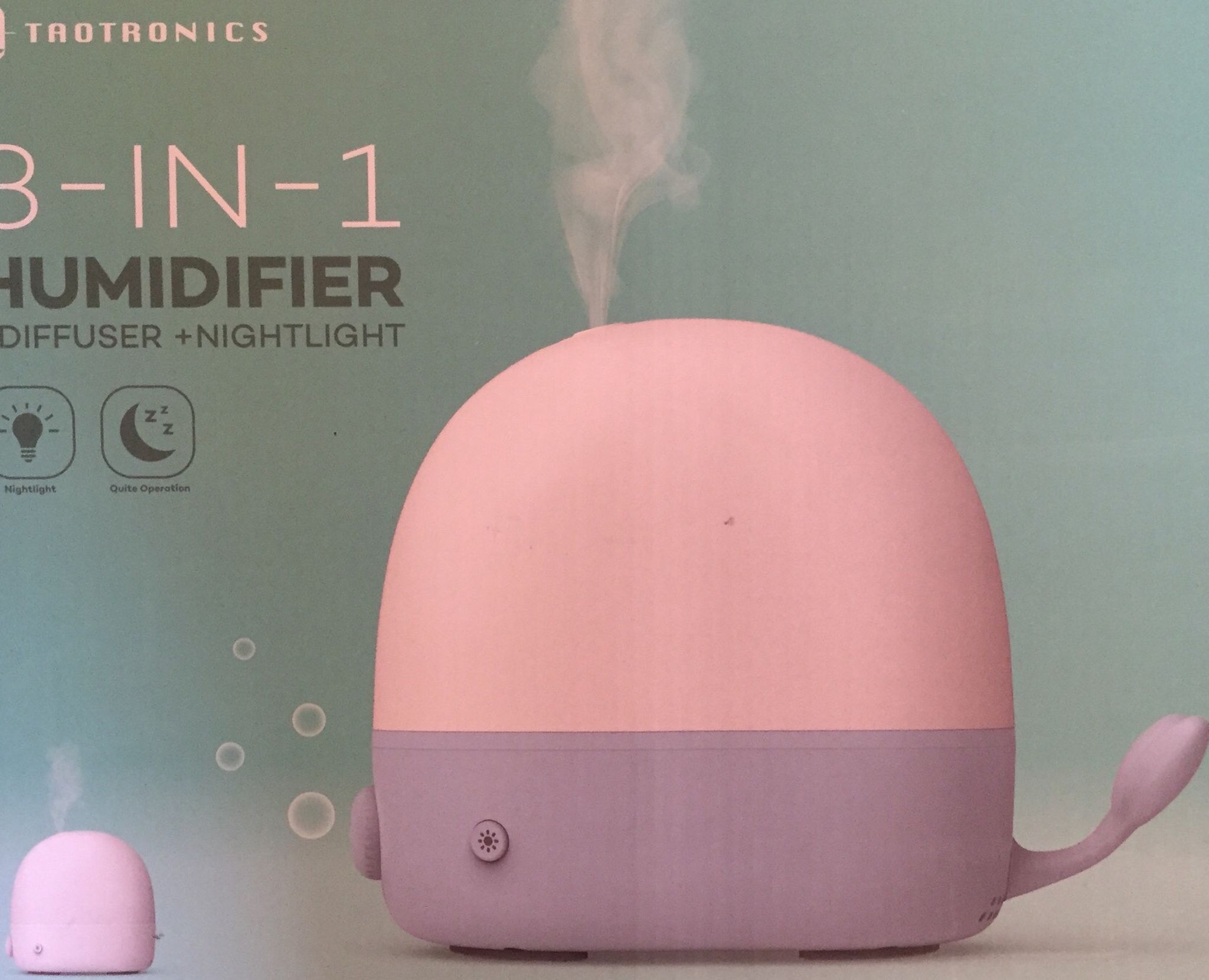 Adorable 3-IN-1 Premium Humidifier - Brand New