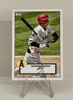 2021 Topps series 1 SHOHEI OHTANI Redux #T52-43 Los Angeles Angels/Dodgers MVP