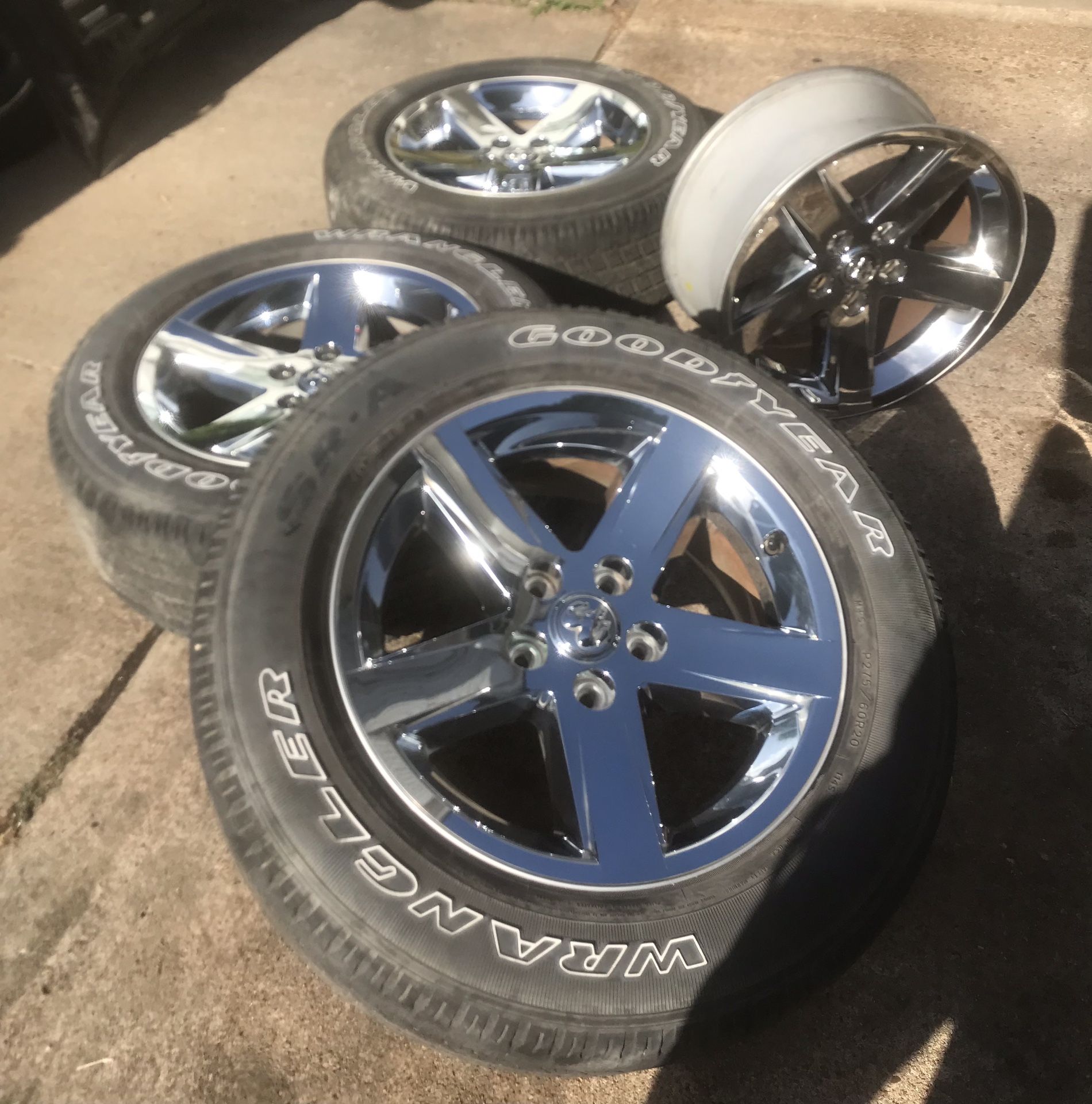Dodge Ram Stock 20inch Wheels